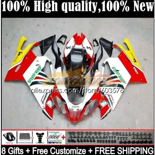 Kit For Aprilia Mille RSV 1000 R RR RSV1000RR 53CL.5 RSV1000R 1000R 2003 2004 2005 2006 RSV1000 03 04 05 06 Fairing Red white