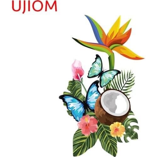 UJIOM Beautiful Butterfly Cartoon Wall Decorations Living Room Decals Bedroom Accessories Personalise Room Decor Wall Stickers