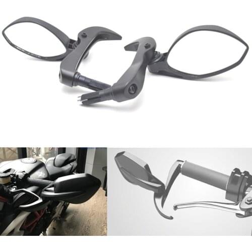Motorcycle Universal Handlebar End Rearview Mirrors Handguard Protection Levers for MGX21 ELDORADO AUDACE V7 Classic V7 Racer