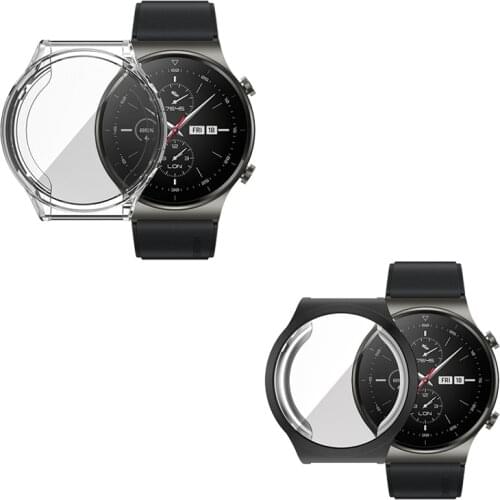 TPU Soft Full Screen Protector Case For Huawei Watch GT 2 Pro Shell Edge Frame GT2 pro Protective Bumper Cover