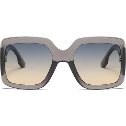 Newest fashion sunglasses women large frame glasses wholesale shades for women big frame sunglasses for women