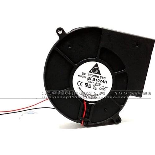 New original 9733 DC24V 0.60A BFB1024H large air turbine fan blower