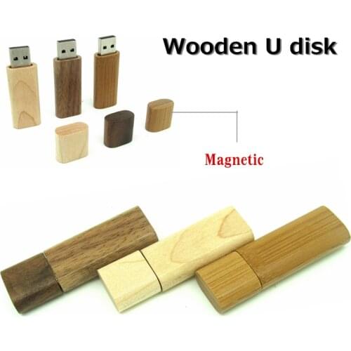 Promotion Wooden bamboo Pen drive personalizado mini computer gift usb flash drive disk memory stick 16gb 32gb pendrive 4gb 8gb