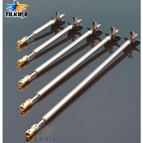 Rc Model Boat 3mm Boat Shaft 304 Stainless Steel Boat Shaft Drive Shaft +D30mm Positive Propeller+Shaft Sleeve+Coupling+Prop Nut