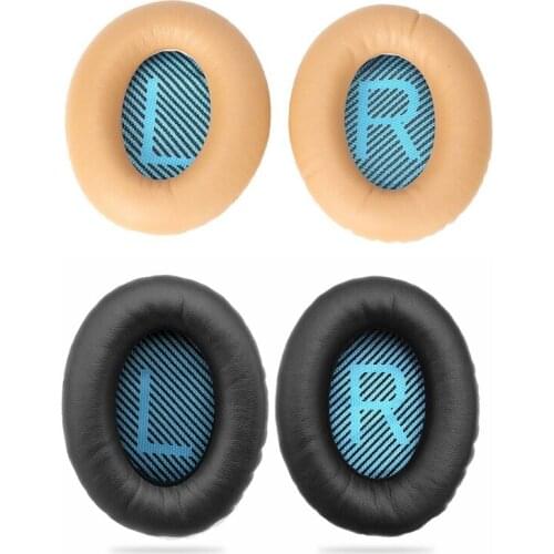 Retail 2Pair Replacement Earpads Ear Pad Foam Ear Pad Memory Foam for BOSE QuietComfort15 QC2 QC15 QC25 QC35 AE2, AE2I, AE2 Wire