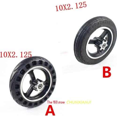 High Quality10x2.125 Solid Tire Wheel Electric Scooter Balance Air Cushion Plate Self-Balance 10-inch Tire Wheel with Inner Tube