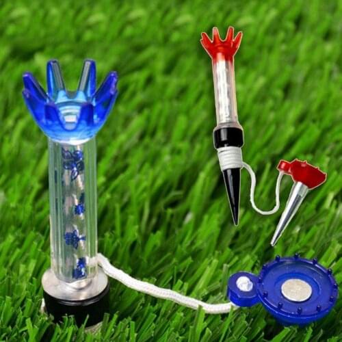 1pcs Outdoor Golf Training Ball Tee Wear-resistant Anti-lost Magnetic 8-claw Golf Ball Holder Tees Nail Accessories Golf Tees