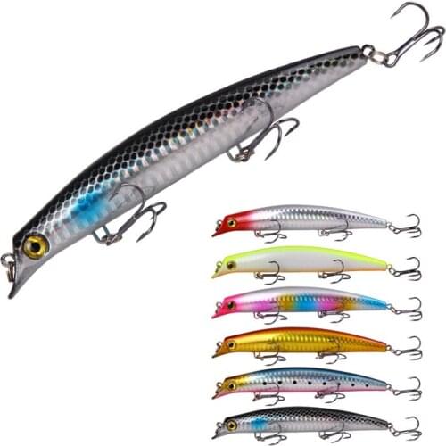 1Pcs Top water Floating Popper Fishing lure 125mm 14g Wobbler Crankbaits Hard Artificial Bait Bass Pike Sea Fishing Tackle