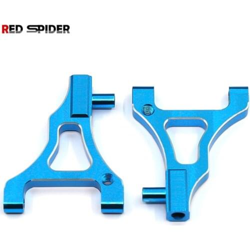 2 Pcs Aluminum Alloy Metal Front Lower Suspension Arm 02148 1/10 for HSP 122019 Upgrade Parts For Flying Fish 94122