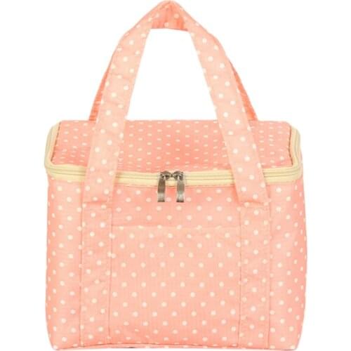 2020 Lunch Bag Storage Box Spot Style Picnic Carrying Bag Warm Lunch Bag Oxford Cloth