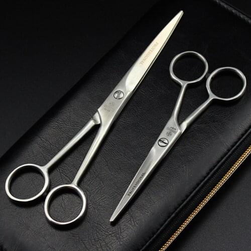 5 and 6 Inch Silver Double Left and Right Hand Hair Salon Cutting Scissors
