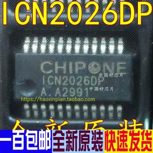 Brand New & Original Spot Icn2026dp Icn2026 LED Display Chip Ssop24 Patch