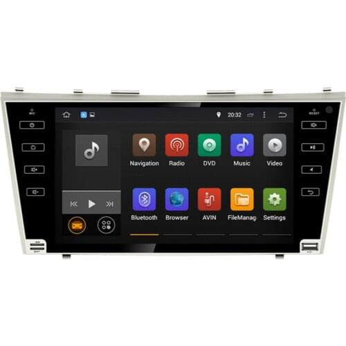 Android 9.0 Car ultimedia Player GPS Navigation 8 Core RAM 4GB Car Stereo Screen Radio For TOYOTA CAMRY 2007 2008 2009 2010 2011