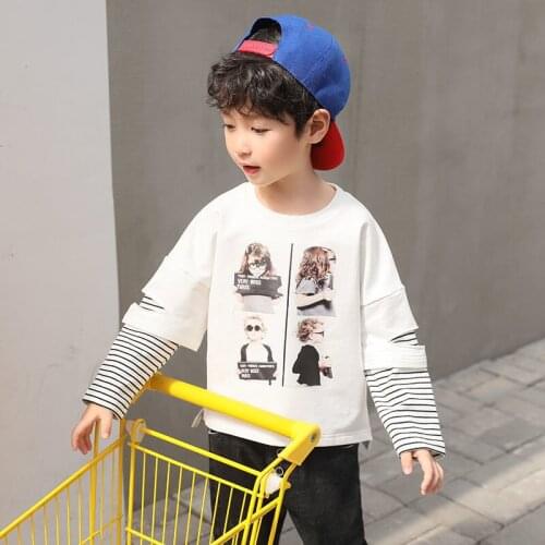 BEIHUAN Long Sleeve T-Shirts For Boys