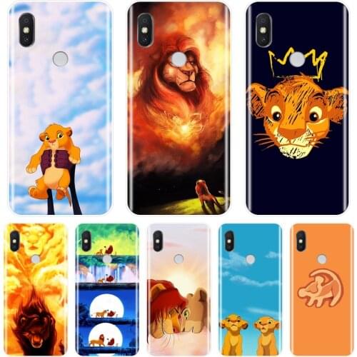 Phone Case For Pocophone F1 Xiaomi Redmi Note 4 4X 5 5A 6 Pro Prime Silicone Lion King Back Cover For Redmi S2 4A 5A 6A 5 Plus