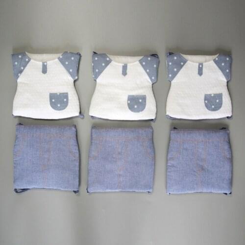 Baby Room Decor 6pcs Bumpers Set Protector Printed Animal Zoo Pillow For Newborn in the Crib Things For Baby 30*30cm Bed 69HE