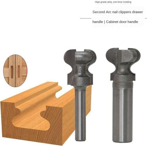 1/2" Shank 1/4 shank Router Bits for Wood Industrial Grade Double Finger Bit Woodworking Tools Wood Milling Cutter End MilL
