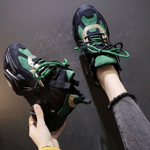 Womens Shoes Winter Warm Fashion Platform Sneakers Breathable Women Running Shoes Height Increase Sport Shoes Woman Sneakers