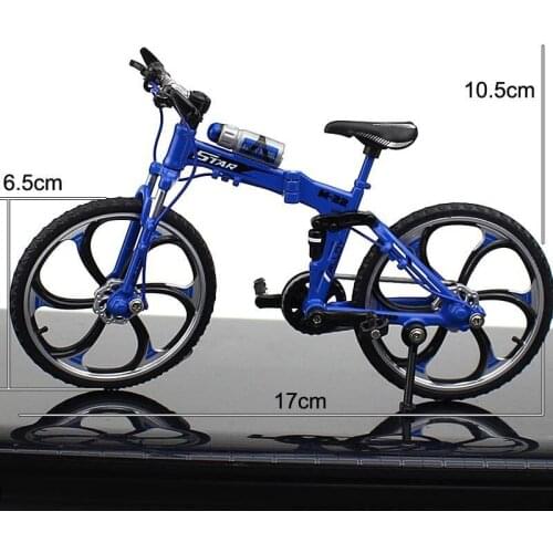 1 pcs Mini Finger MTB / Road Bicycle Toys Cute Metal Bikes Model Bike Tech Decor Excellent Bmx Toys for kids Gift