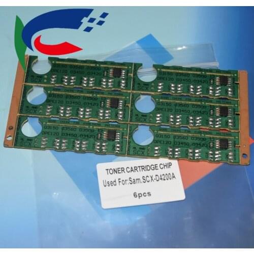 SCX-D4200A toner cartridge chip for Samsung SCX-4200 SCX 4200 D4200A 4210 laser printer power refill reset counter