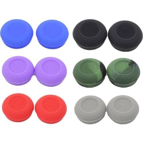 12 Pcs Touch Controller Silicone Toggle Caps For Oculus Quest 2 VR Headphone Button Controller Non-slip Protective Case