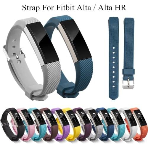Silicone Watchband For Fitbit Alta HR Wrist Band Replacement Soft Strap For Fitbit Alta Wristband Smart Bracelet