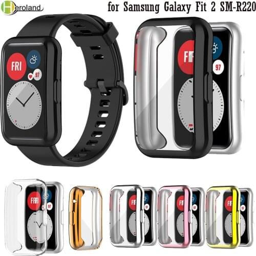 Silicone Protective Watch Case For Huawei Watch Fit Lightweight Tpu Full Screen Protector Cover Accessories Watchcase Soft Shell