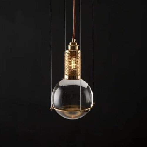 Modern Home Decoration Living Room E27 Crystal Ball Ceiling Hanging Lamp Bedroom Bedside Home Loft Coffee Room Indoor Lighting