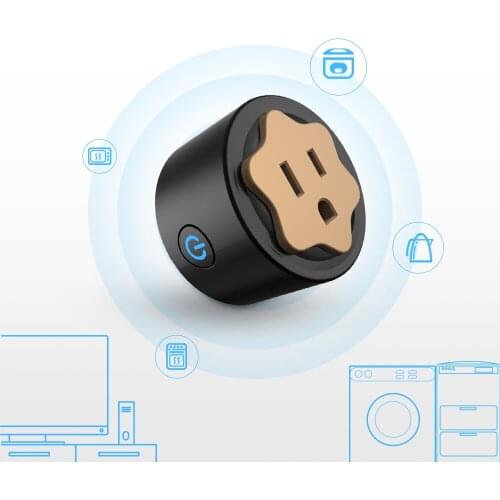 2.4G WiFi Smart Socket Intelligent Electrical Mobile Phone APP Remote Timing Control Works with Alexa Google Home Plug Sockets