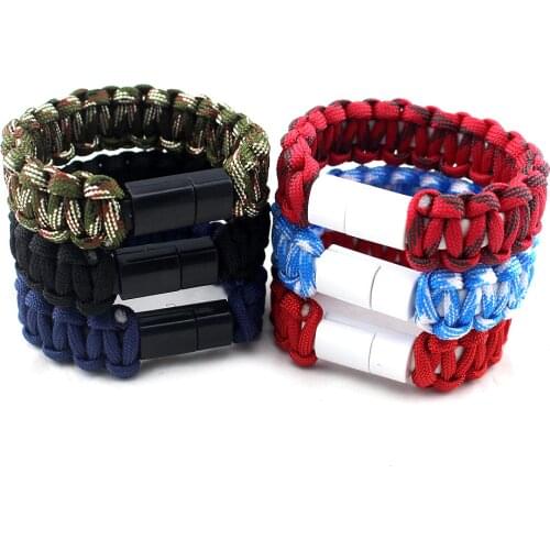 USB Cable Bracelet Charging Sync Data Cable Cord for iPhone X 5 5S 6 6S 7 8 Plus Samsung Galaxy S6 S7Edge J5 A3 for Xiaomi Redmi