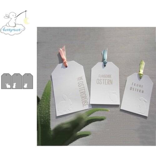 2019 New Arrival hare bags Metal Cutting Dies 3D DIY Scrapbooking Carbon Sharp Craft Die Photo Invitation Cards Decoration