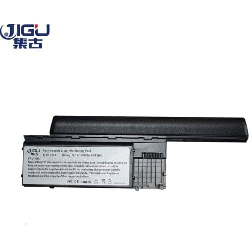 JIGU Black 9 Cells Laptop Battery FOR DELL 310-9080 451-10421 312-0384 JD634 GD775 JY366 KD492 For Latitude D620 D630 D630c D631