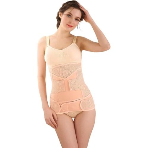 3Pieces/Set Maternity Postnatal Belt Pregnancy Bandage Belly Band Waist Corset Maternity Clothes For Pregnant Women Slim Shapers