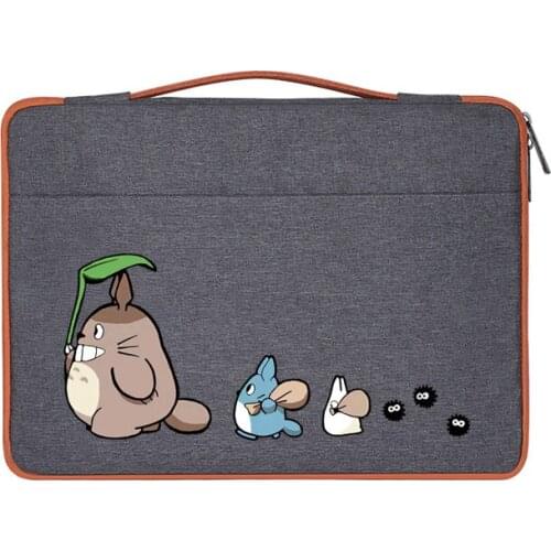Laptop sleeve case bag cartoon cute shockproof 13 13.3 14 15.4 15.6 inch notebook handbag for mac air pro xiaomi asus dell HP