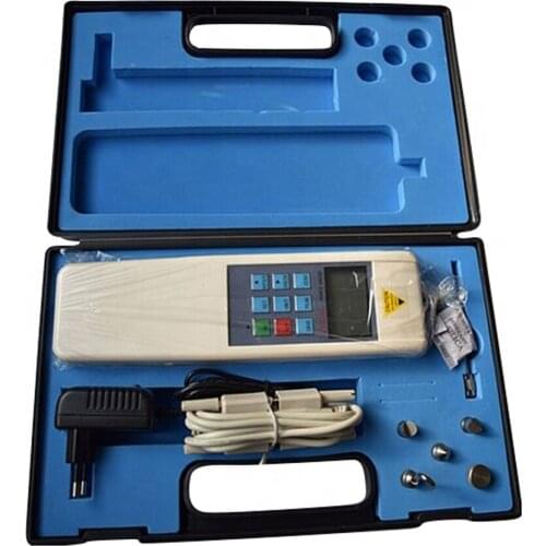 Digital Force Gauge Push and Pull Force Meter N/KG/LB RS232 Built-in Sensor HF-2