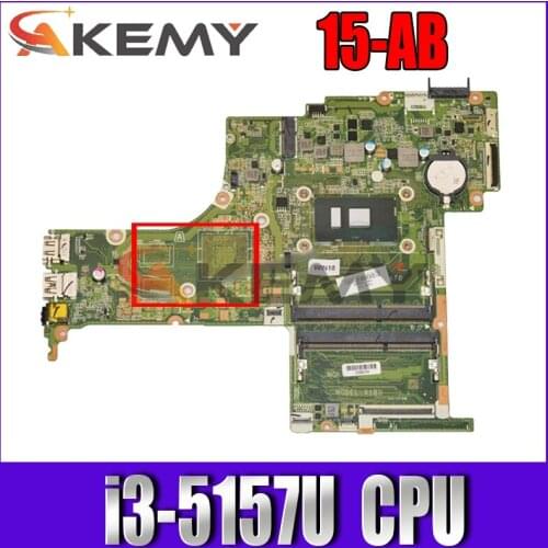 For HP Pavilion 15-AB Series Laptop Motherboard 836098-601 836098-001 With i3-5157u CPU DAX12AMB6D0 MB 100% Tested Fast Ship