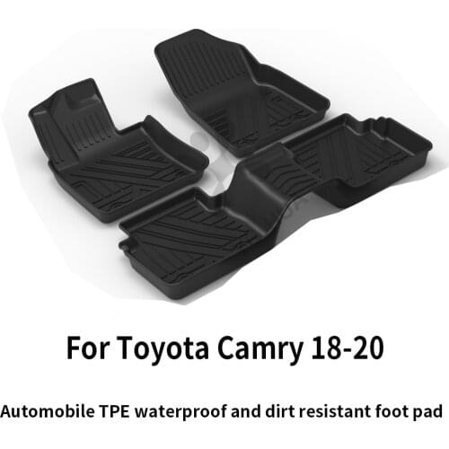 For Toyota Camry XSE SE XLE LE2018 2019 2020 Car Carpet Car Floor Mats Custom All-Weather Floor foot Mat Modified Accessories