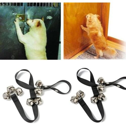 Dog Doorbells for Door Knob/Potty Training/Go Outside Adjustable Door Bells for Small/Middle Size Dogs House Training