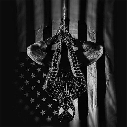 Black Raimi Cosplay Costume Venom Symbiote Raimi Suit Zentai Bodysuit Adults Kids