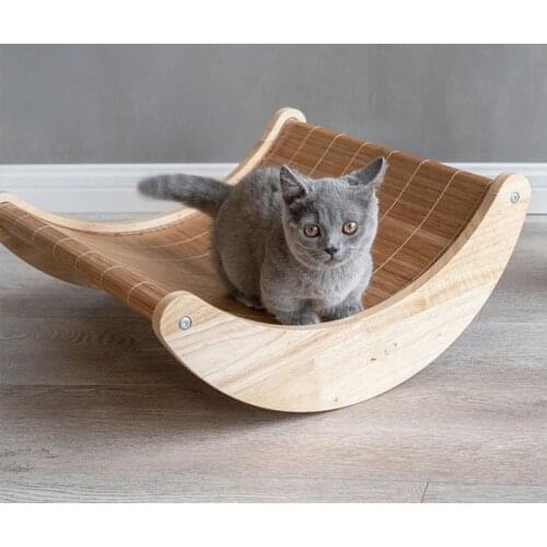 Cat Summer Bed Cooling Bed For Pet sway chair Breathable Cat Hammock Bed Kitten Cottages Puppy Lazy Bed Cats cat house