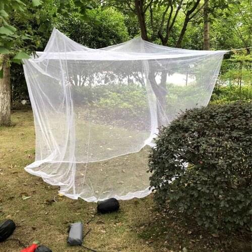 Summer Camping Net Portable Square Foldable Mosquito Net Lightweight Outdoor Picnic Camping Net 220*220*200cm