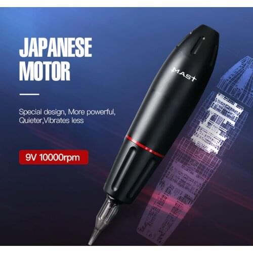 Newest Rotary Tattoo Gun Strong Motor Supply High Quality Cartridges Tatttoo Pen Supplies for Permanent Make Up