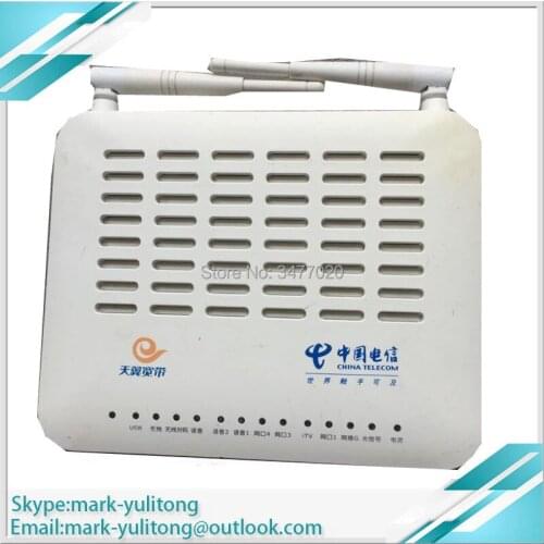 Brand new original Shanghai Bell Alcatel Lucent Wireless GPON ONU I-240W 4 LAN 2 POTS WIFI FiberCore