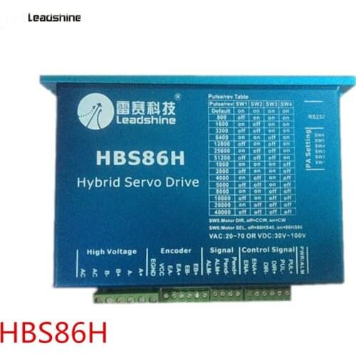 Original leadshine HBS86H closed loop servo motor driver hybrid step servo driver CNC controller