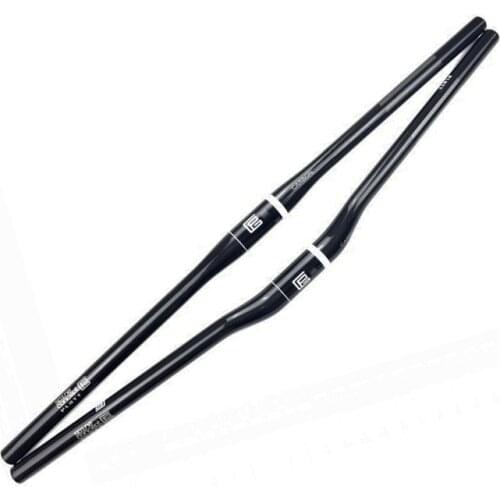 MTB Road Bicycle Carbon Fiber Handlebar 31.8mm Swallow-shaped 3K Glossy Flat/Riser Handlebar 700mm 720mm 740mm 760mm Carbon tube