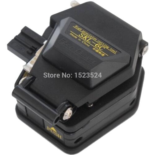 High Precision SKL-6C Optical Fiber Cleaver Fiber Optic Cutter 16 Surface Blade