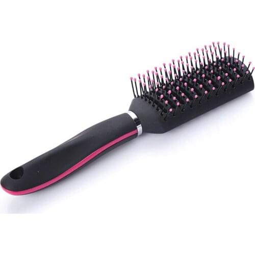 1pcs Hair Brush Straightener Hair Comb Hair Styling Anti-static Straight Detangling Massage Combs for Salon Styling Hair tools