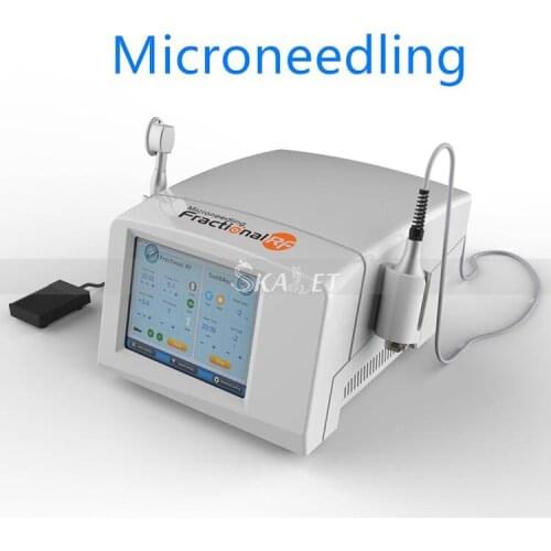 Hot Selling Microneed Fractional RF Skin Rejuvenation Beauty Machine Face Lifting Treatment Machine with Cooling Handle