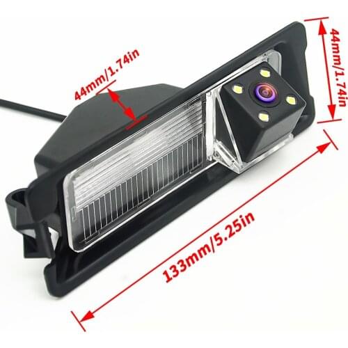 CCD CCD Night 4 LEDS Special Car Rearview Rear View Reverse backup Camera For Nissan March Renault Logan Renault Sandero