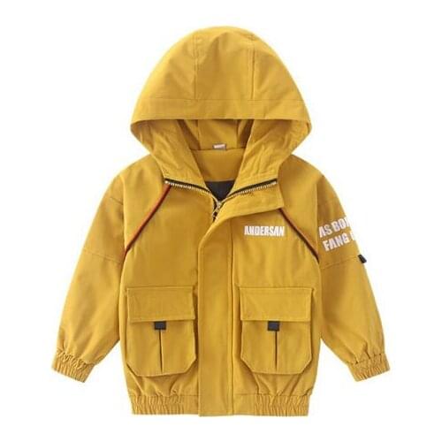 Childrens clothes boys spring and autumn jacket wind coat